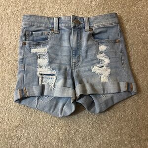 Aeropostale Size 2 High Rise Jean Shorts